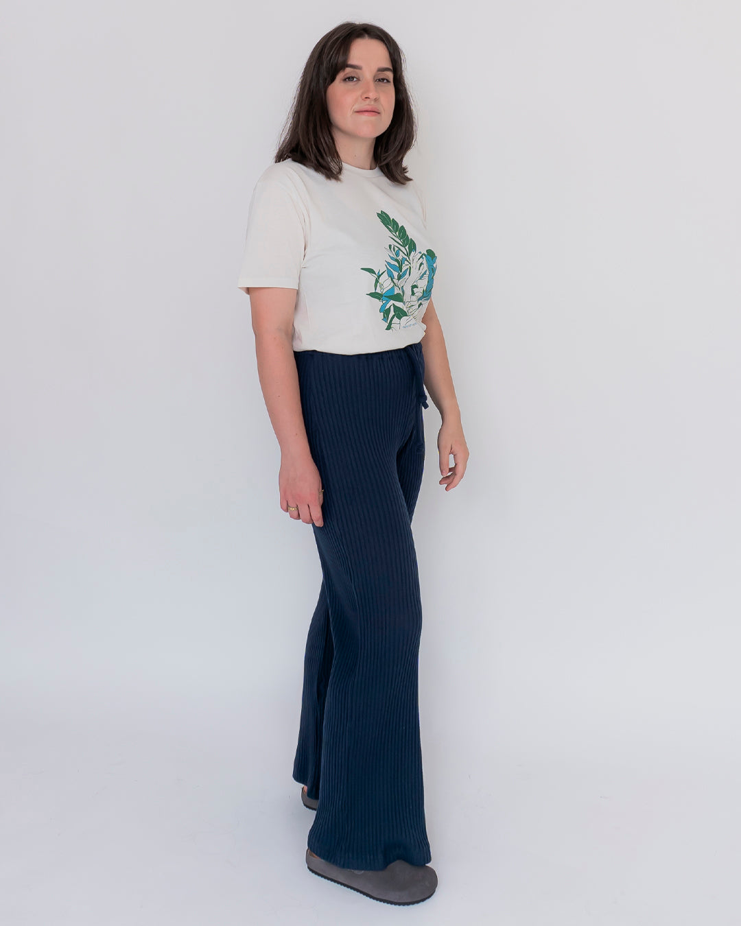 pantalón flora marino