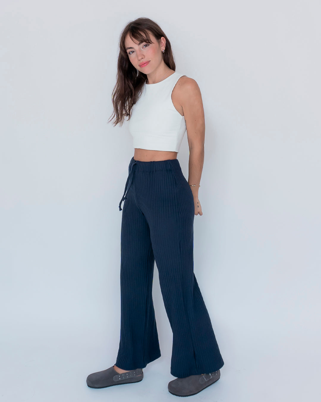 pantalón flora marino