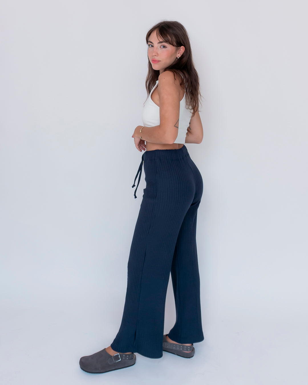 pantalón flora marino