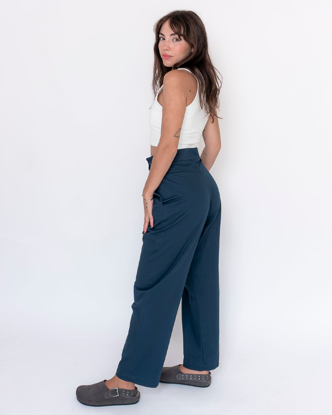 pantalón luz marino
