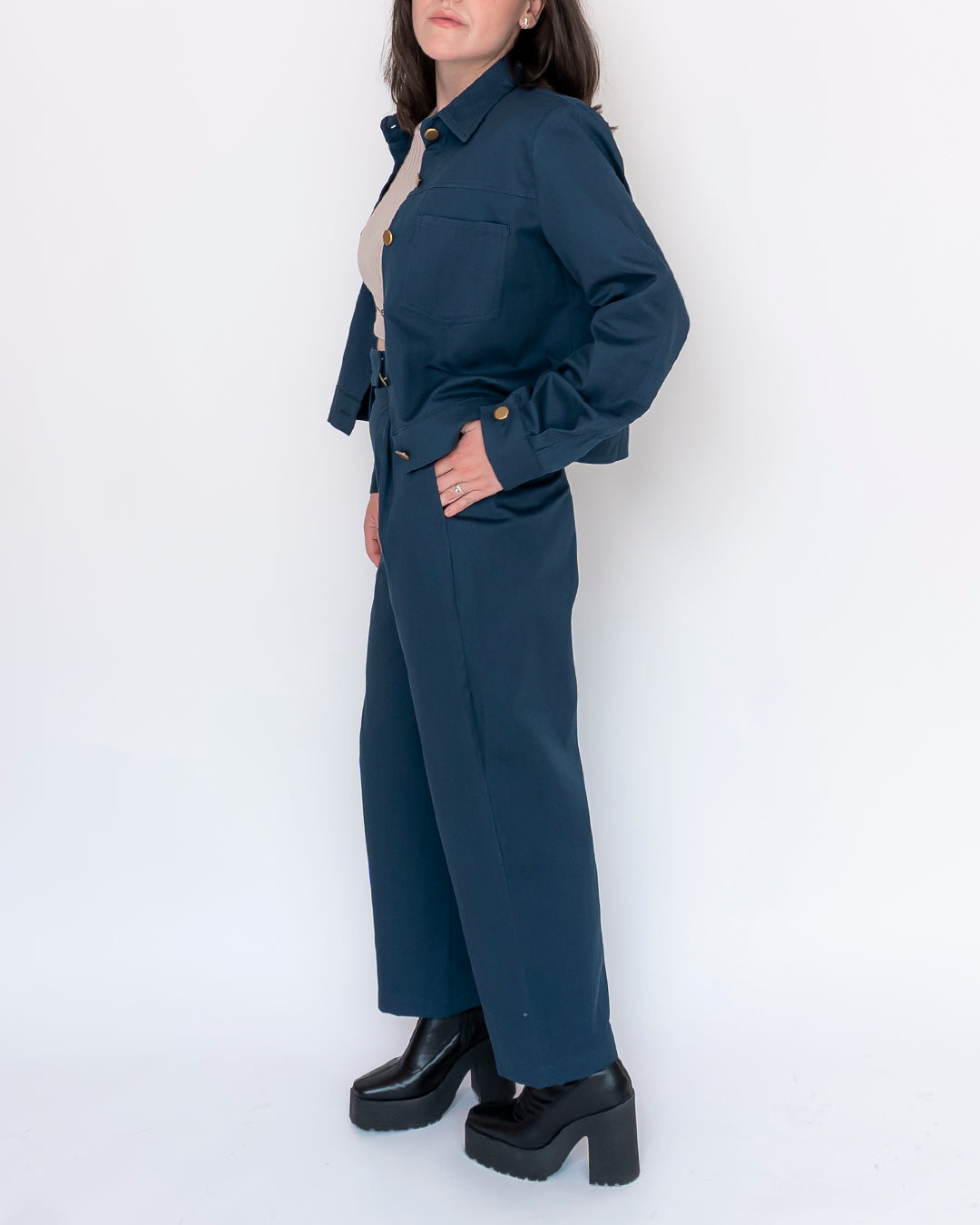 pantalón luz marino