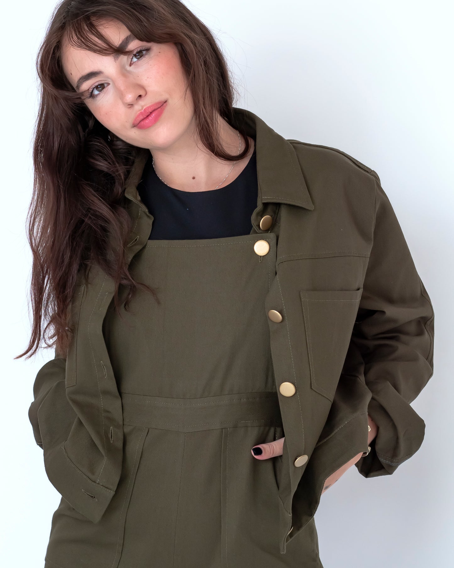chaqueta republic caqui