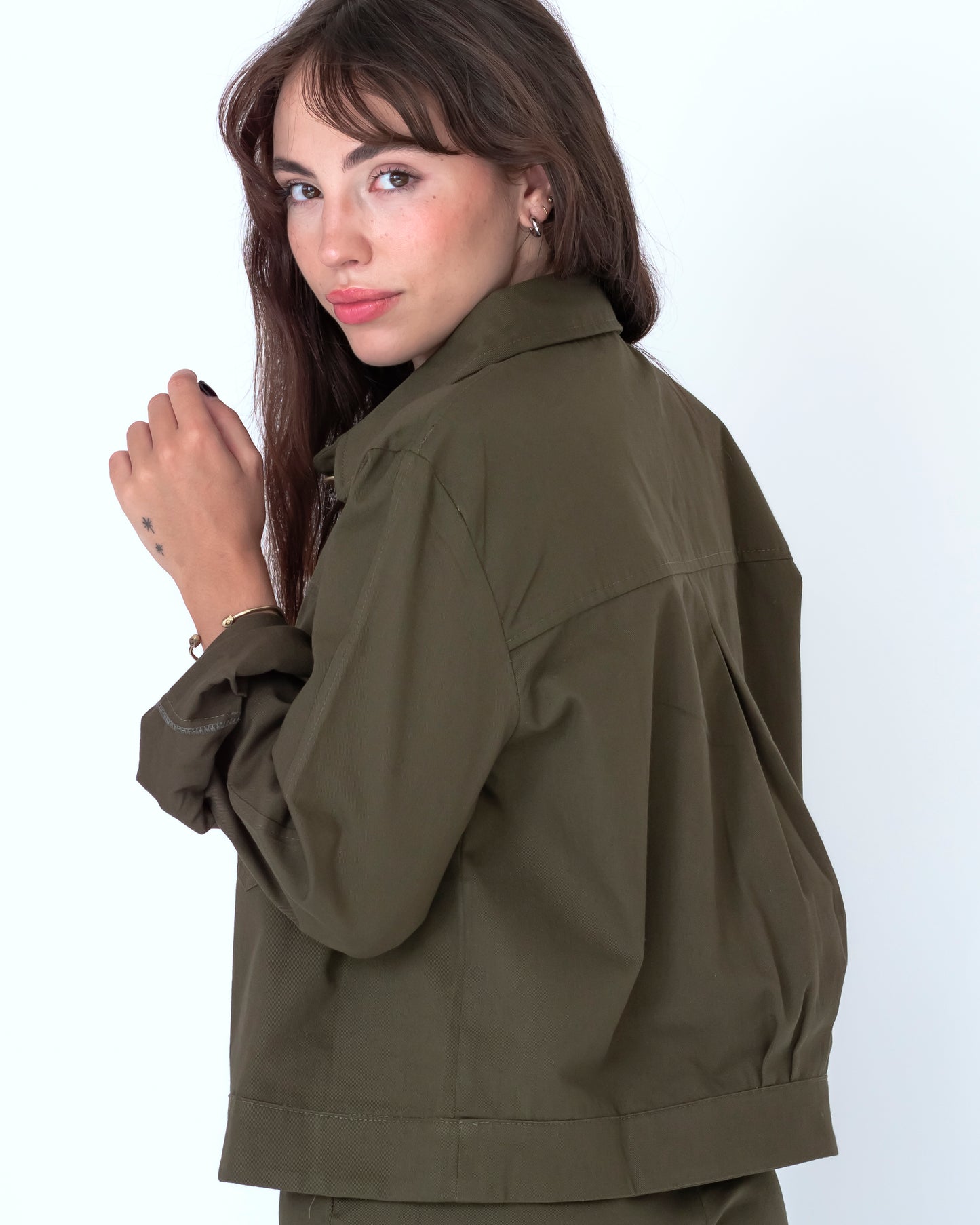 chaqueta republic caqui