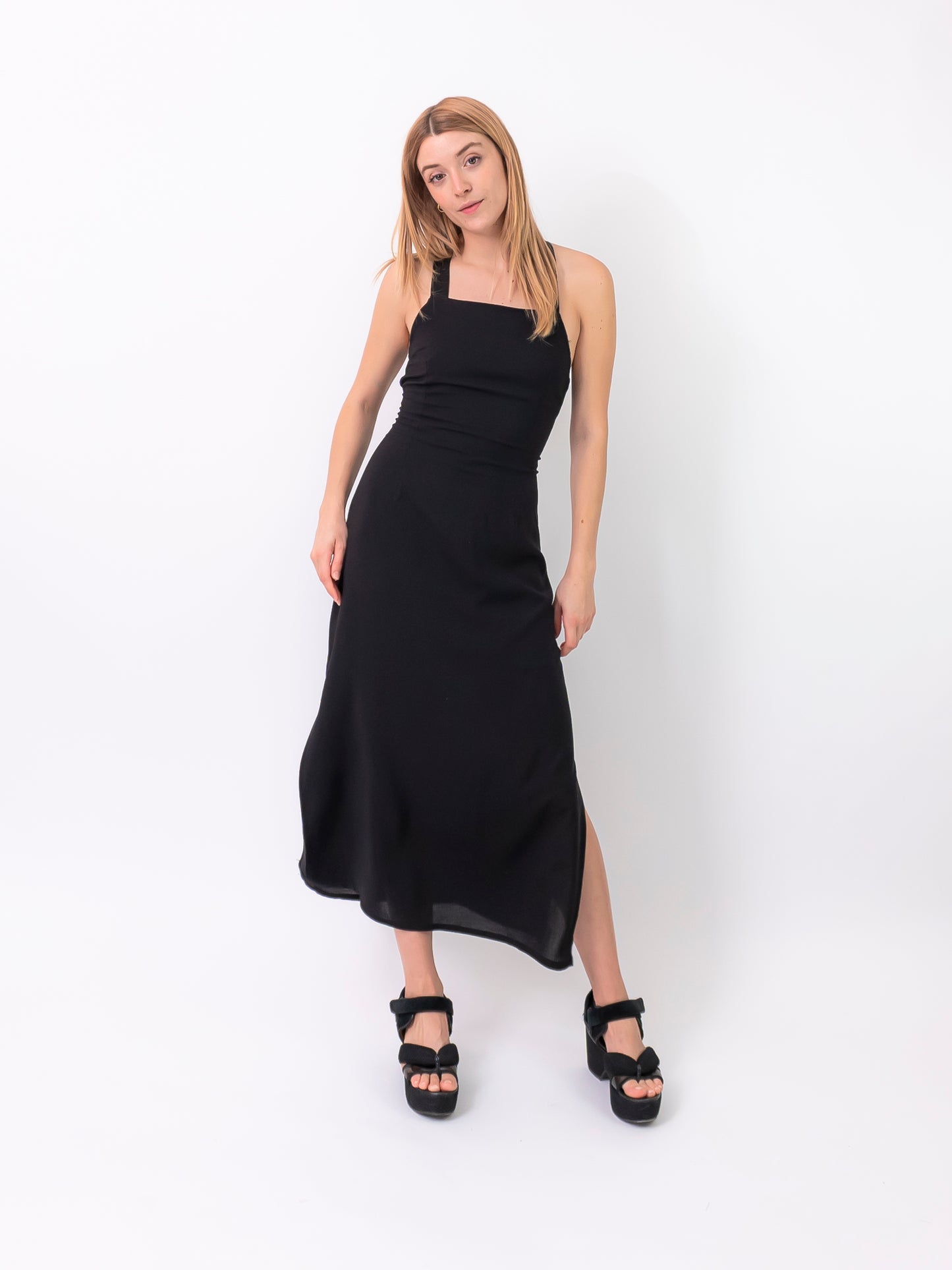 vestido magari negro