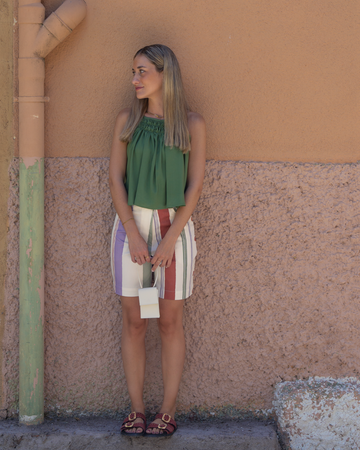 blusa duna verde + luz rito