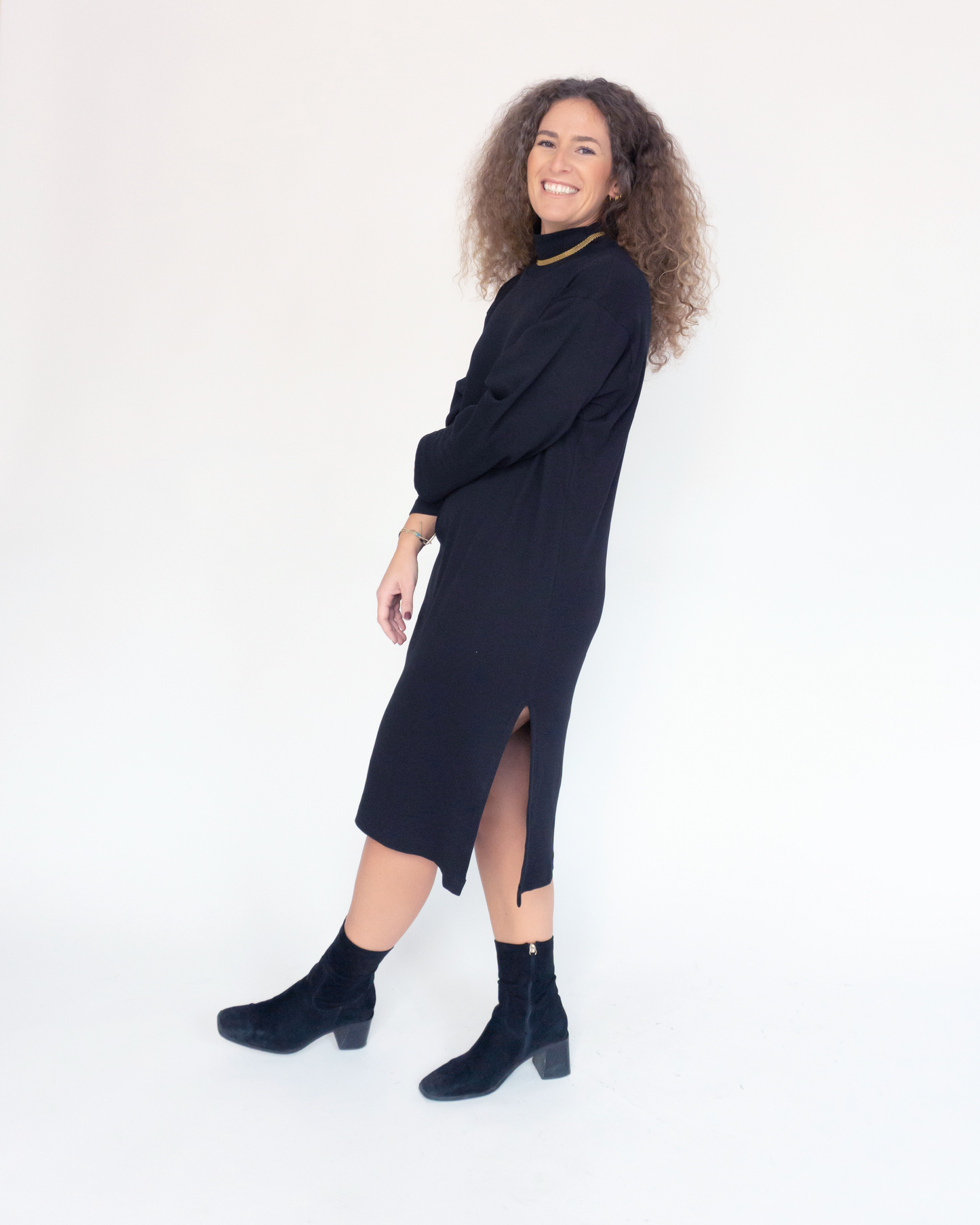 vestido dafne negro