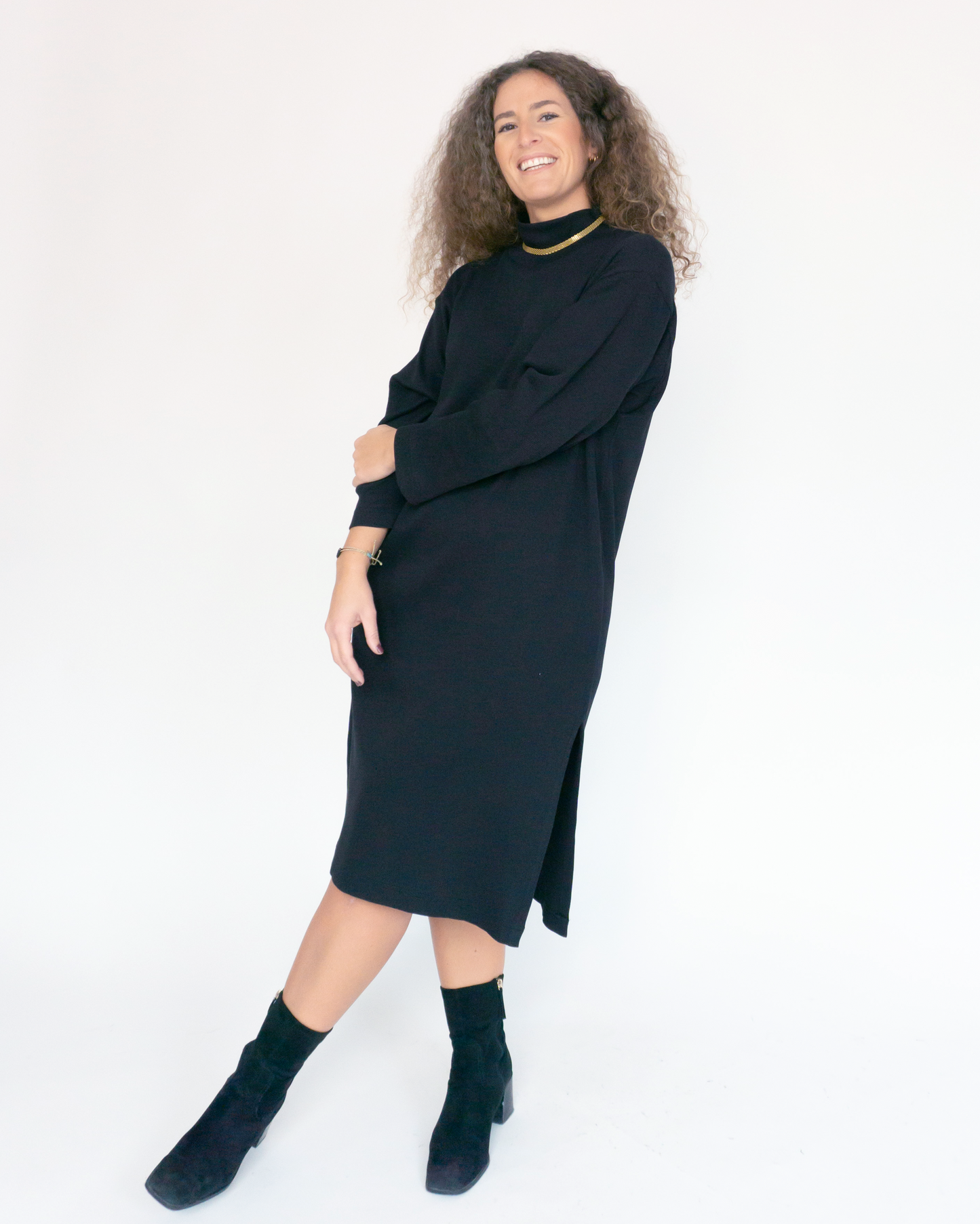 vestido dafne negro
