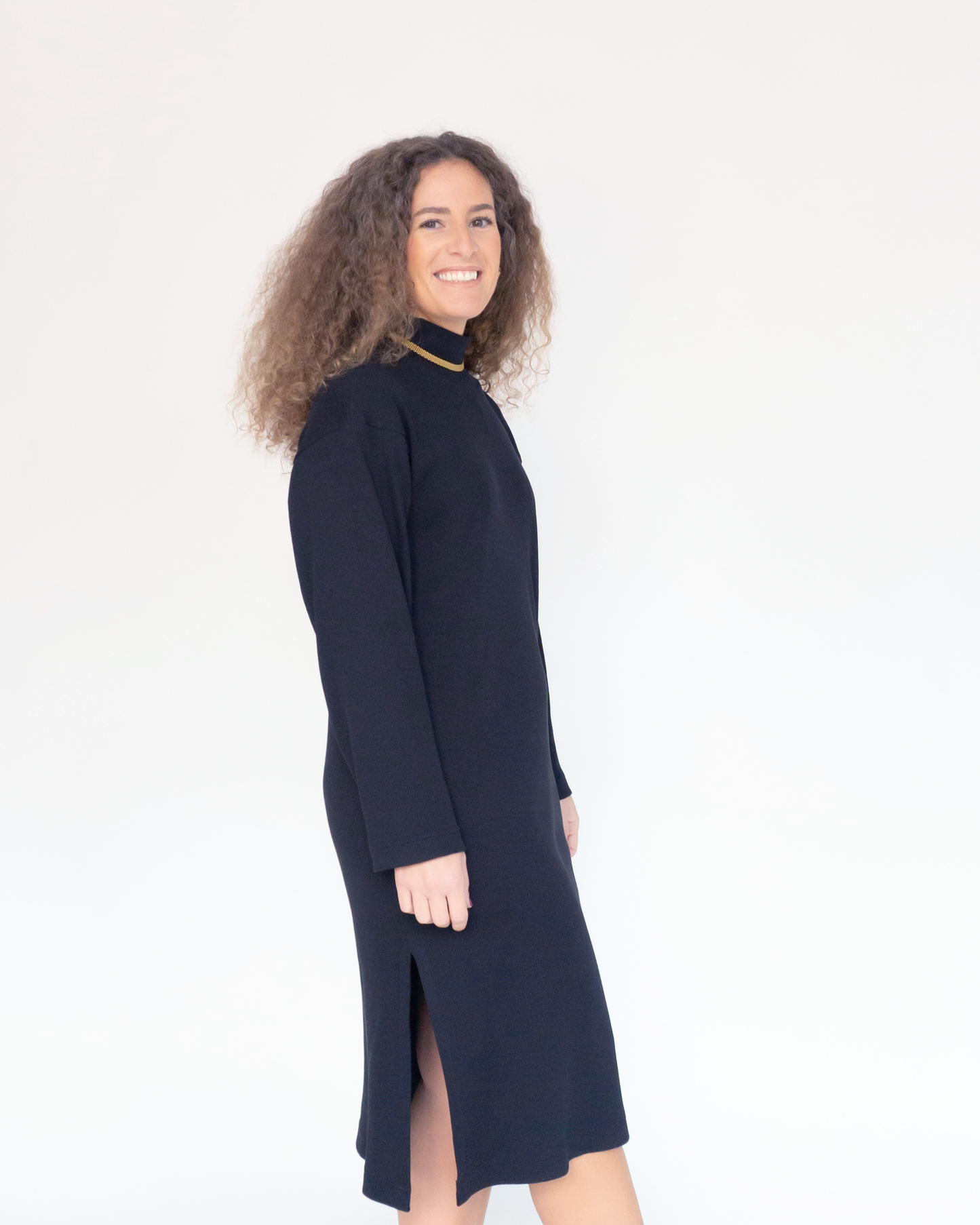 vestido dafne negro