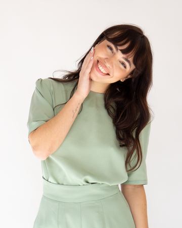 blusa lyra manzana