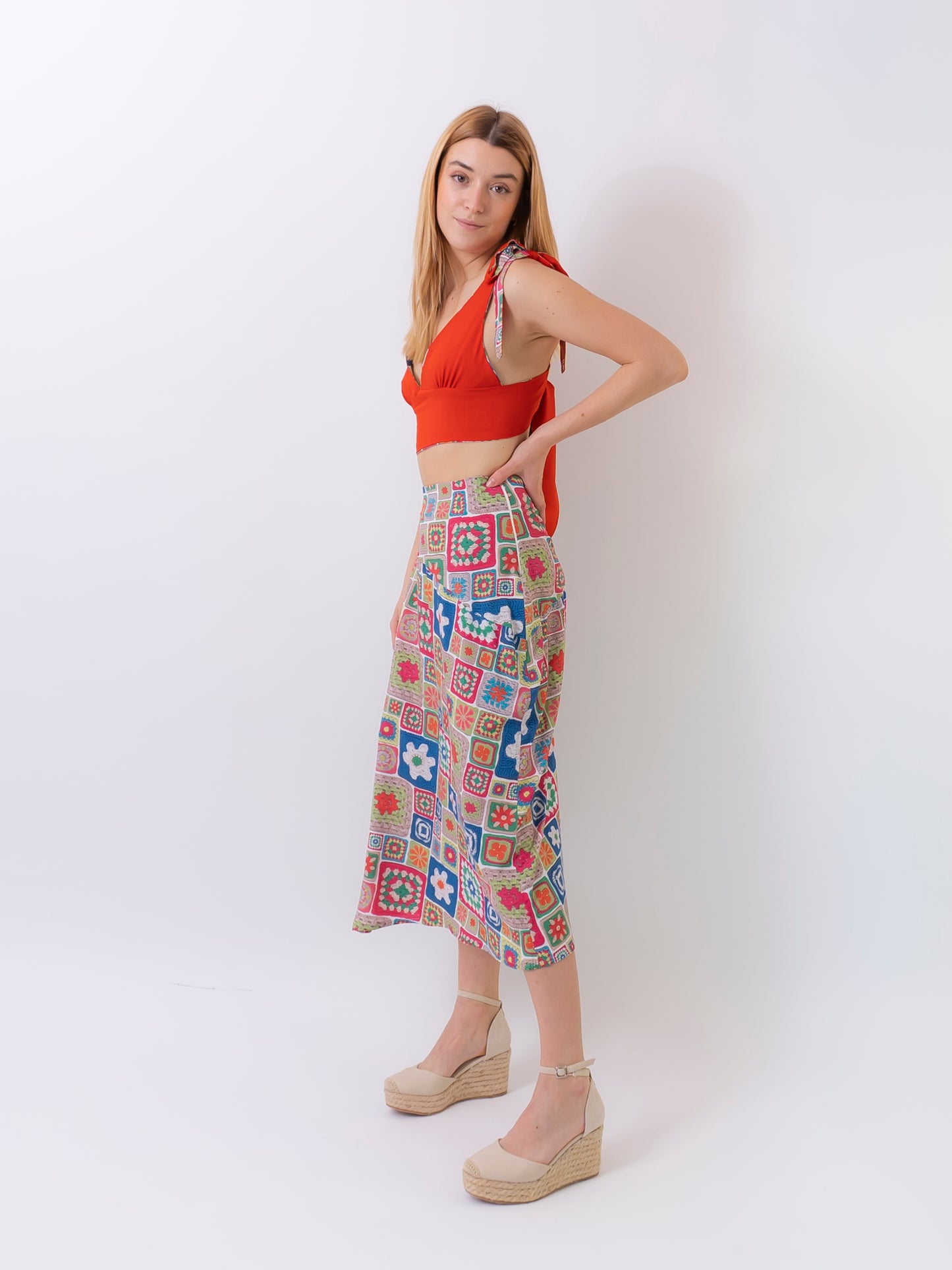 top lidón crochet/amapola