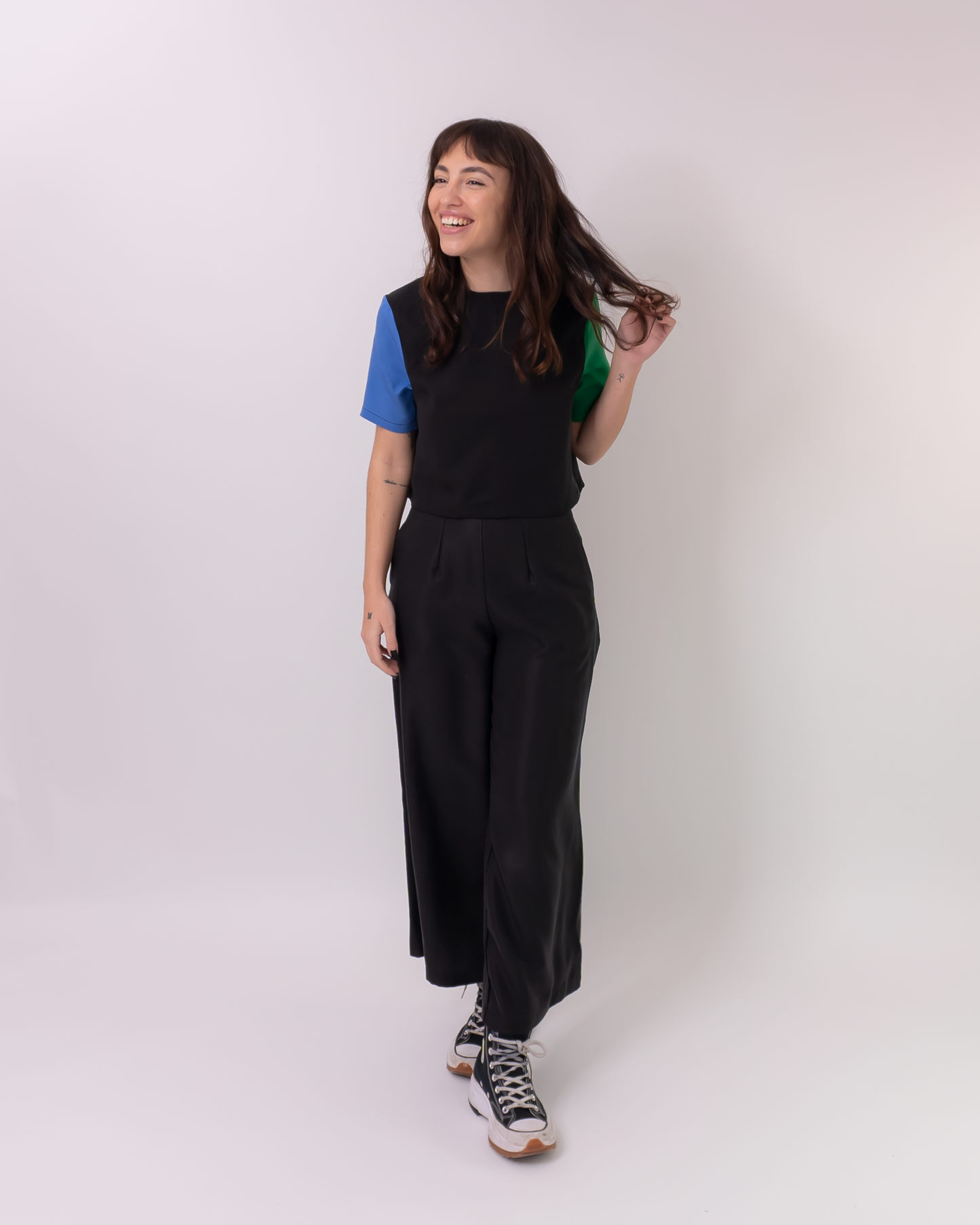 blusa lyra negra