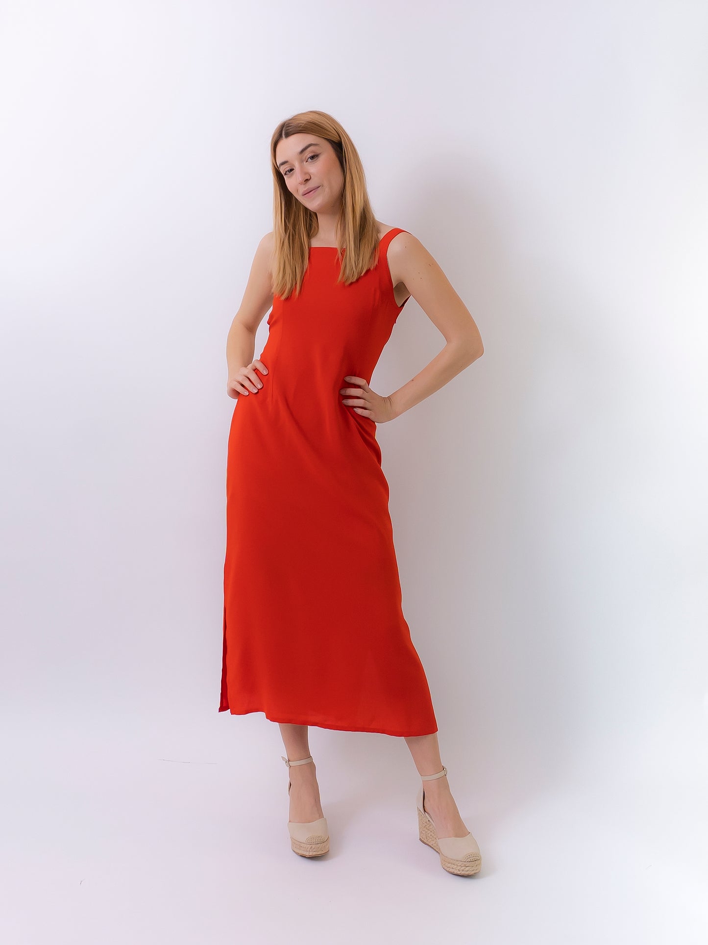 vestido magari amapola