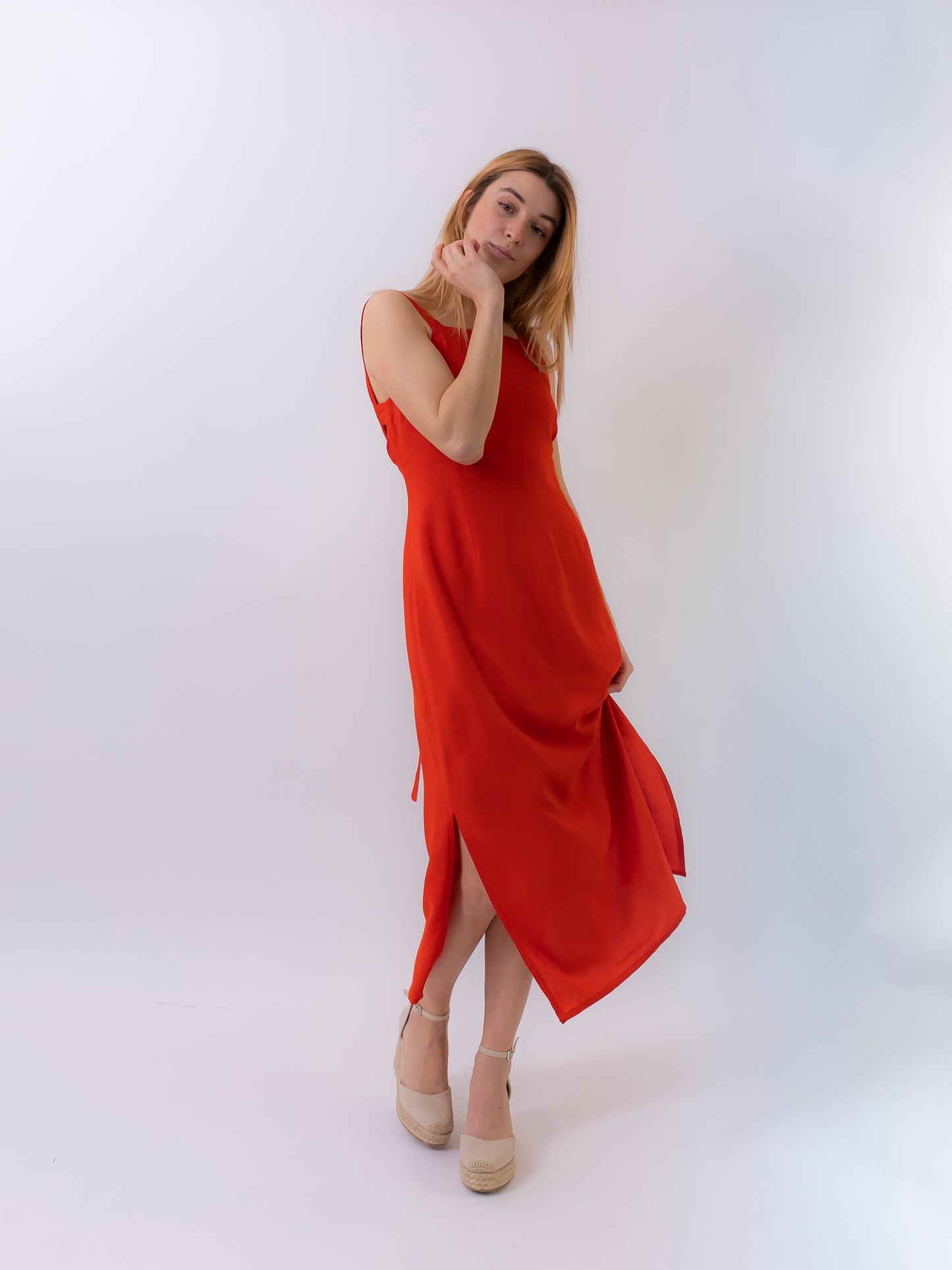 vestido magari amapola