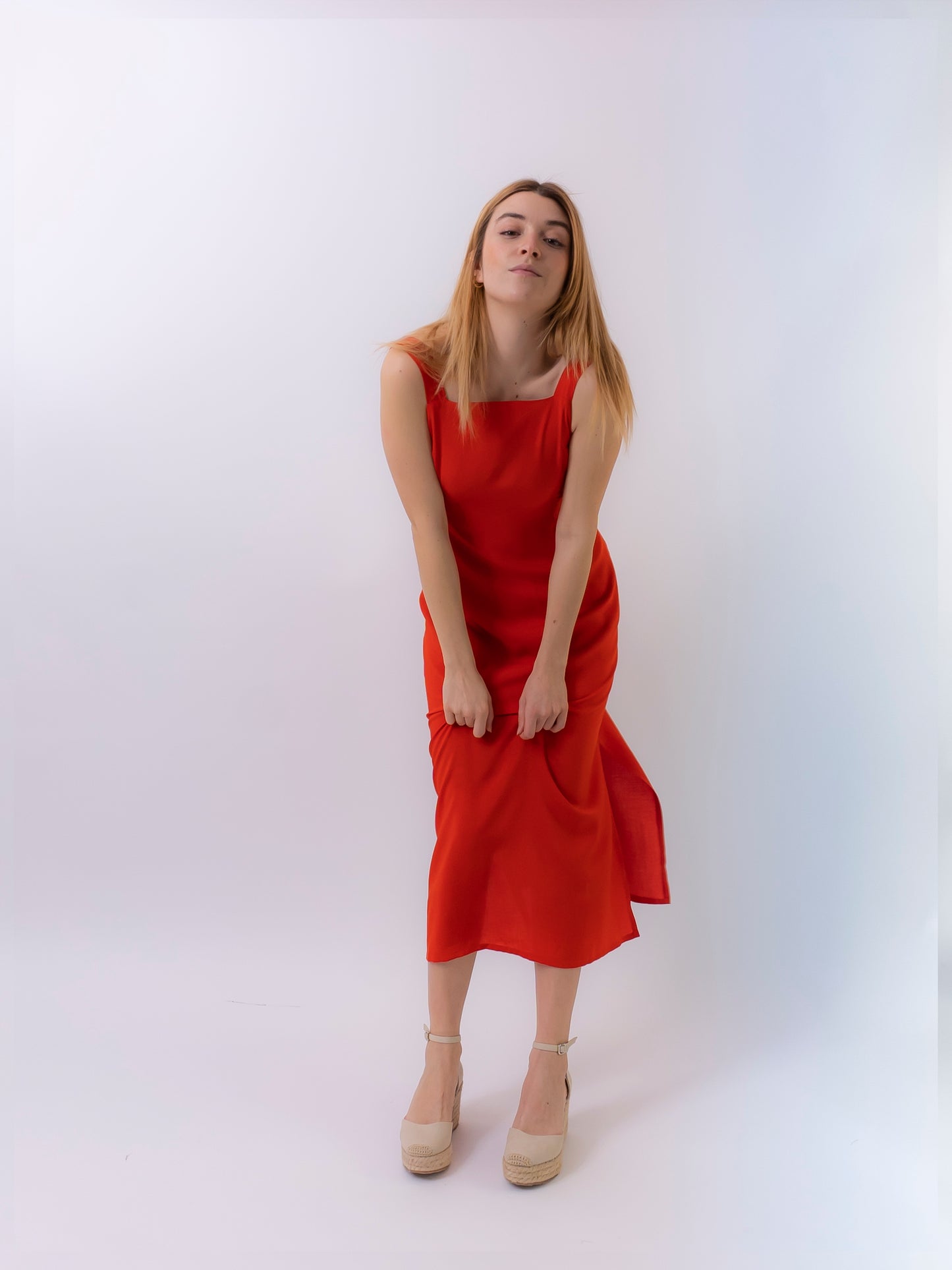 vestido magari amapola