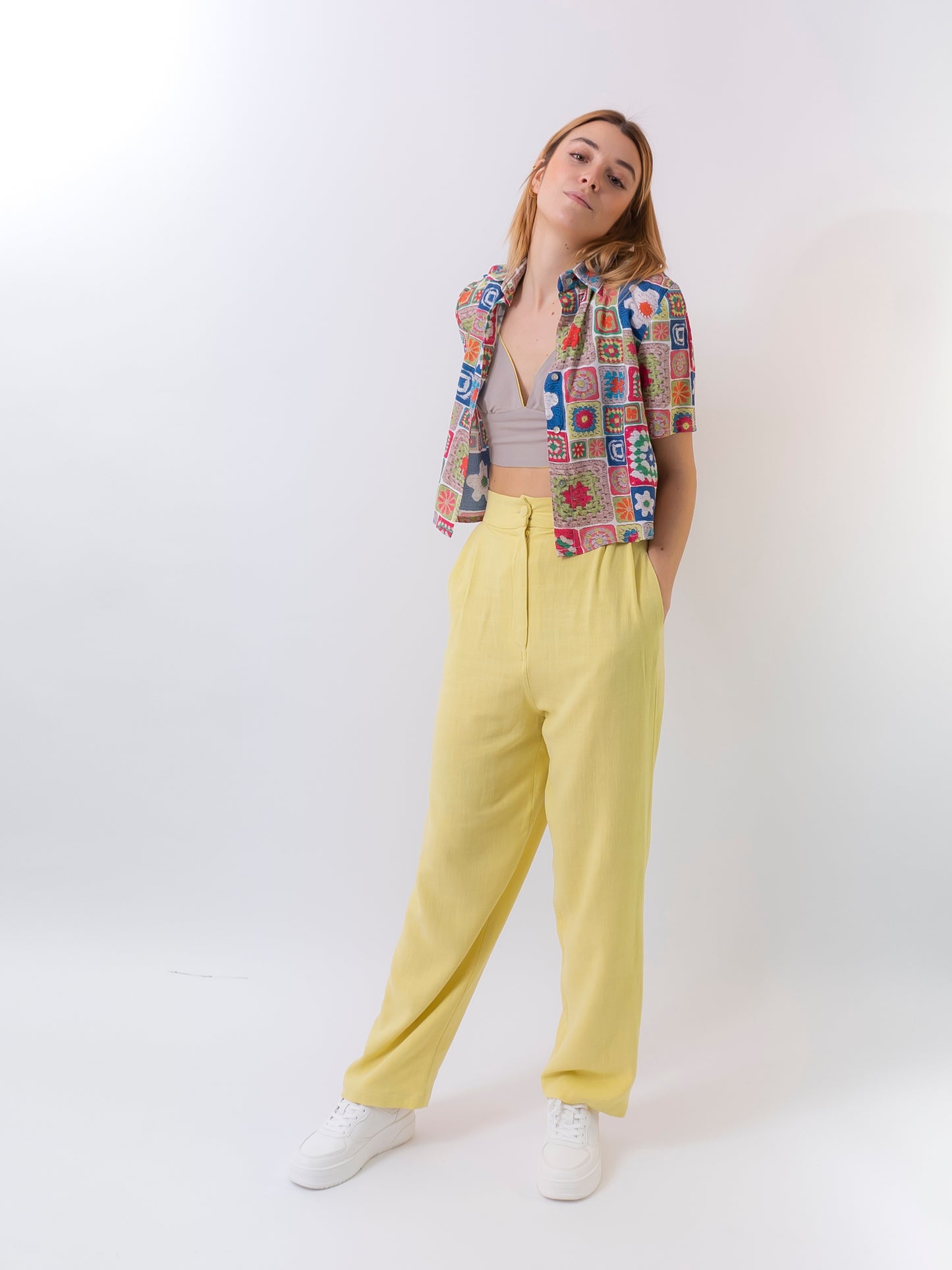 camisa nicole crochet