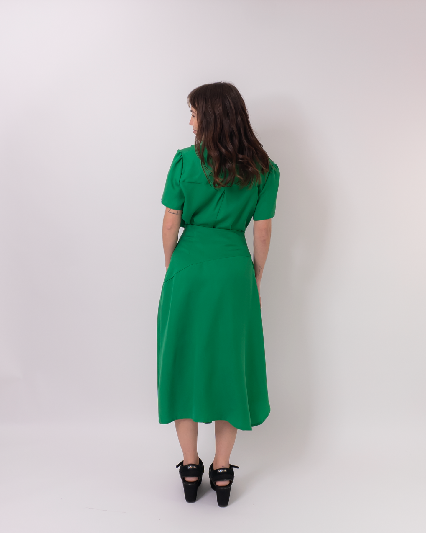 camisa nicole verde