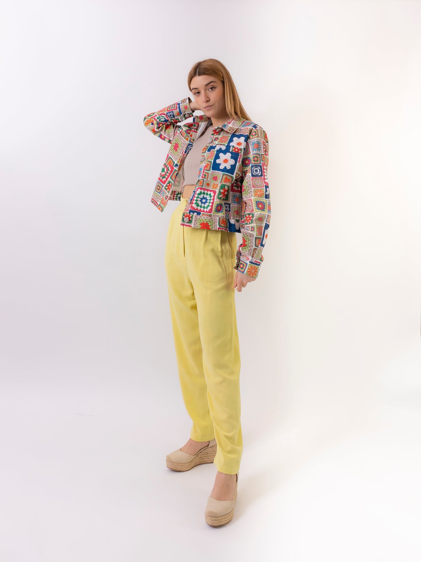 chaqueta republic crochet