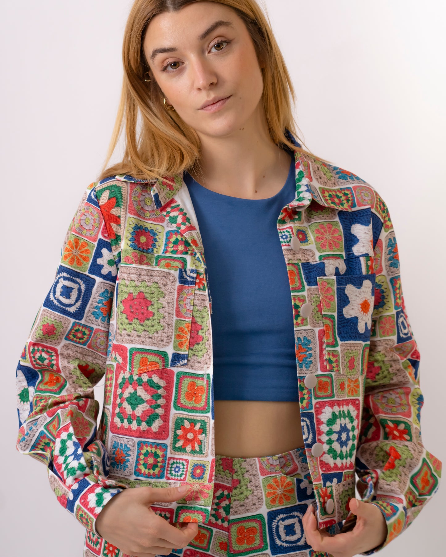 chaqueta republic crochet