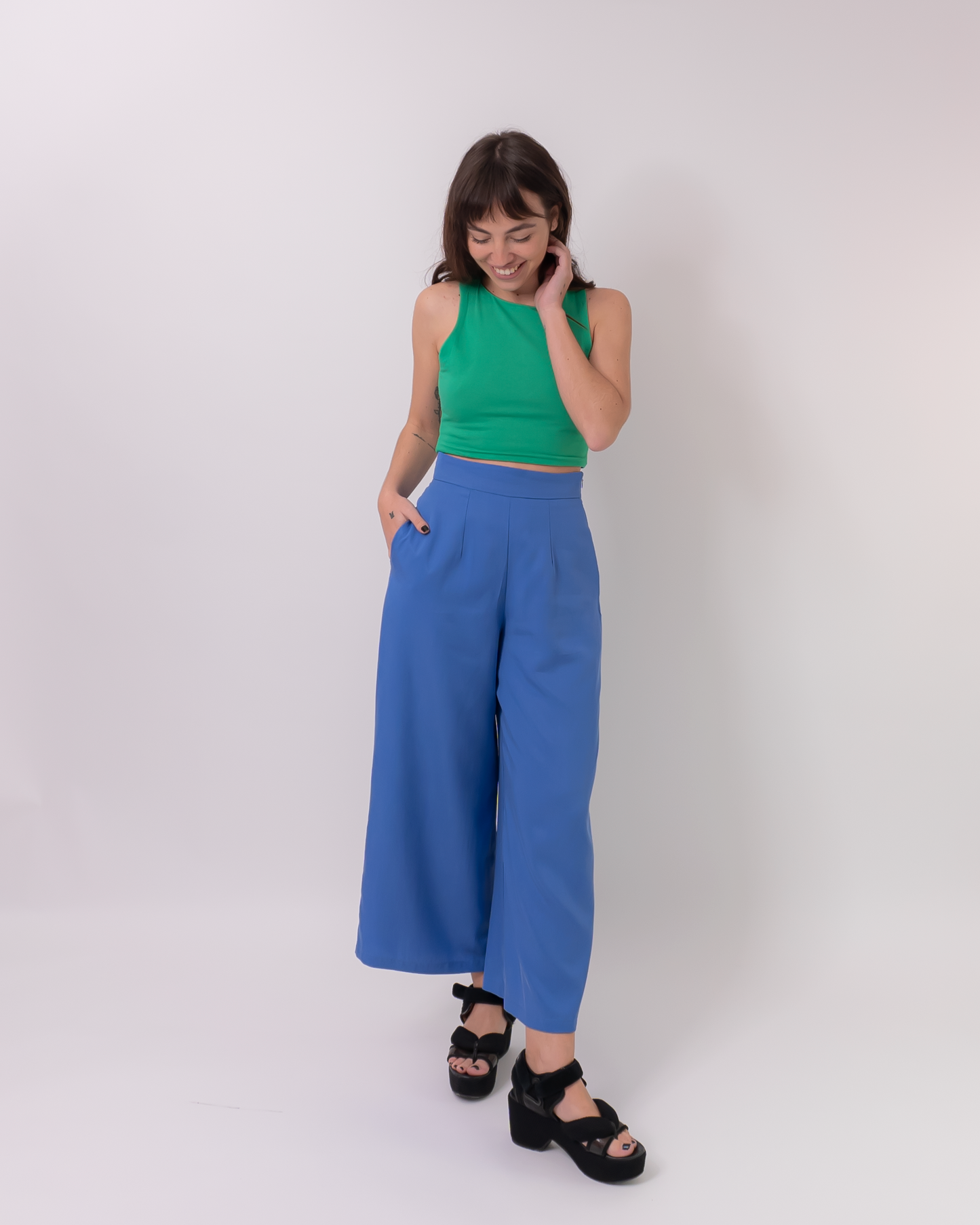 pantalón tahiri azul