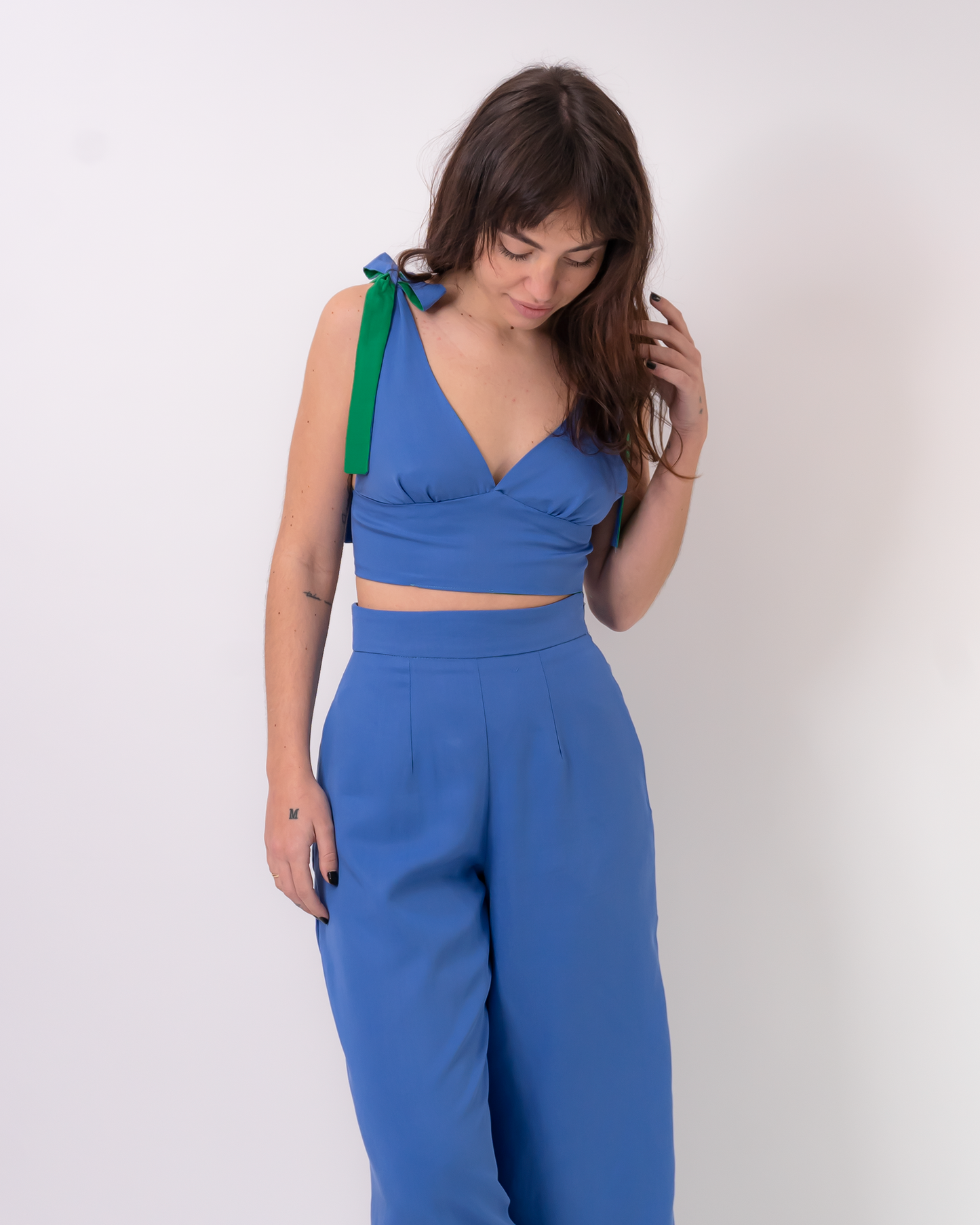 pantalón tahiri azul