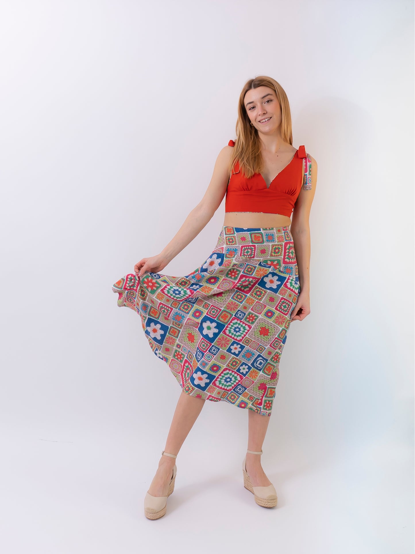 falda volare crochet
