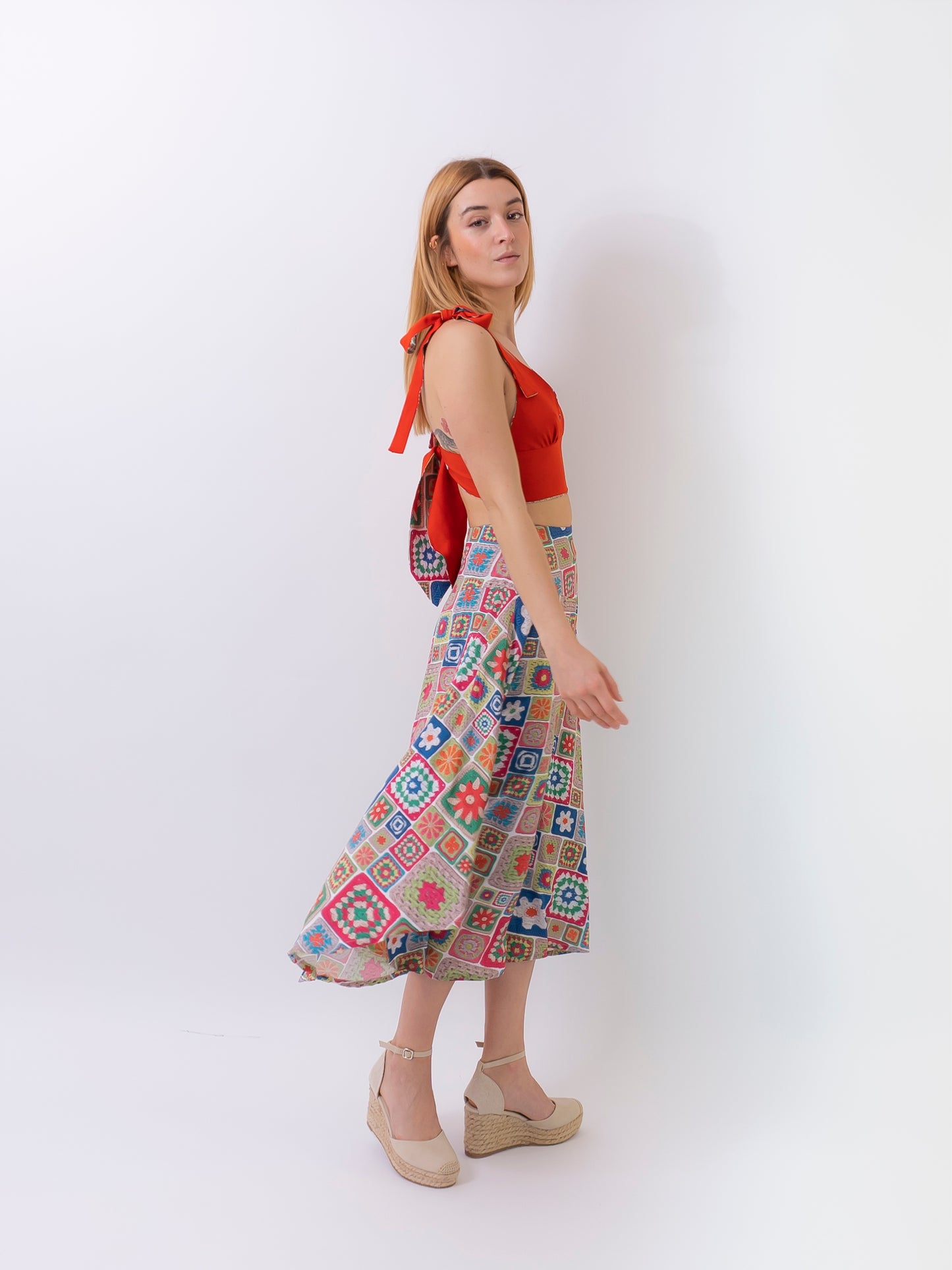 falda volare crochet
