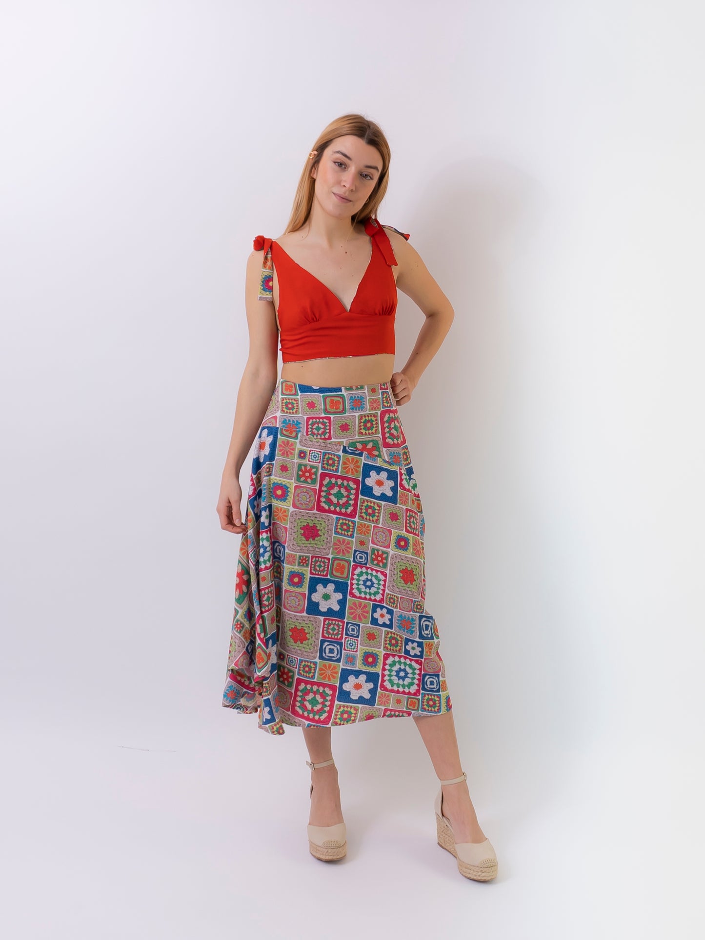 falda volare crochet