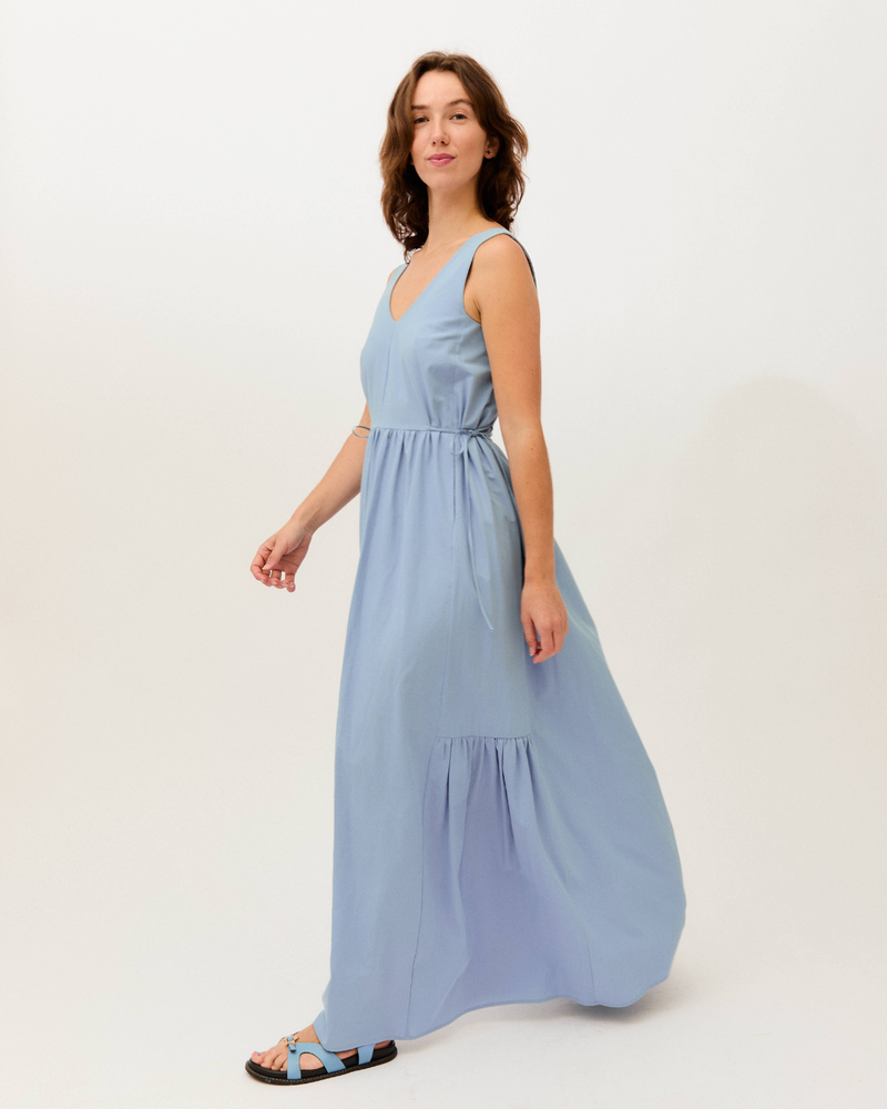 vestido aura cielo ▢