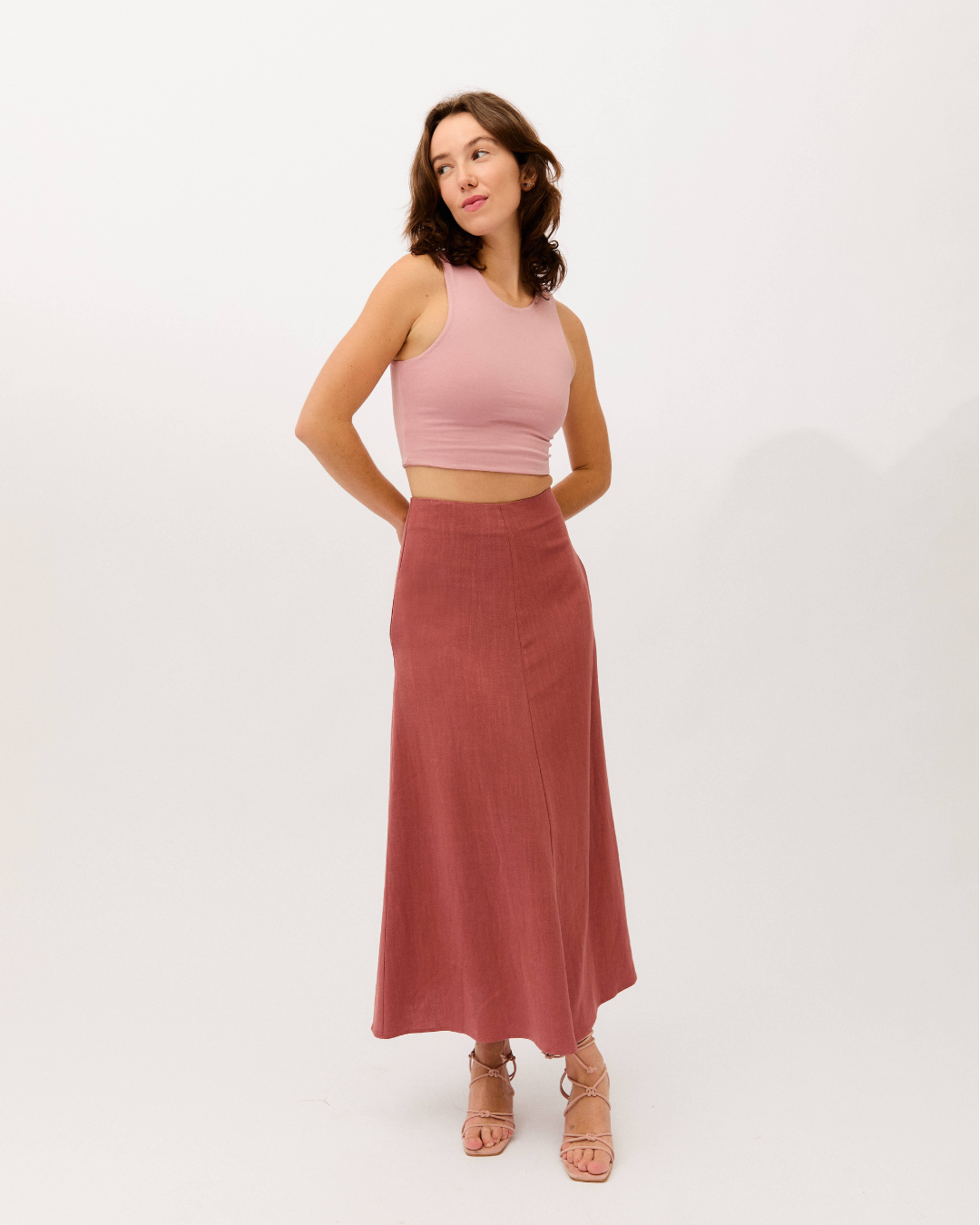 falda brisa marsala △