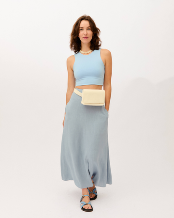 top dalia cielo + falda brisa cielo
