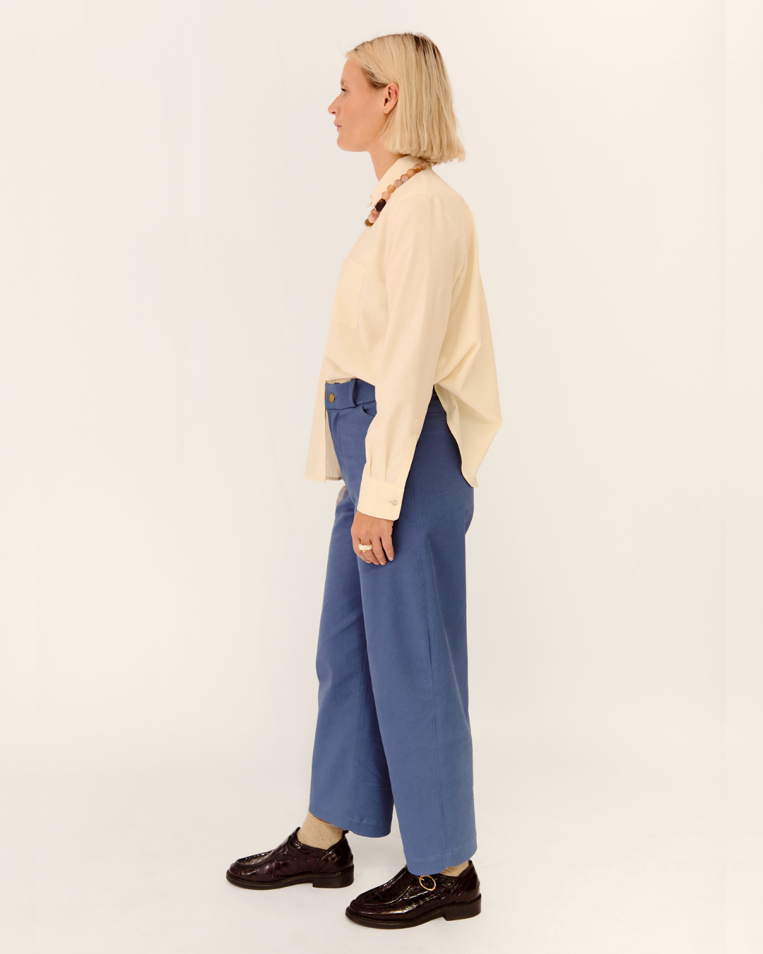 camisa nova large crudo + noa navy