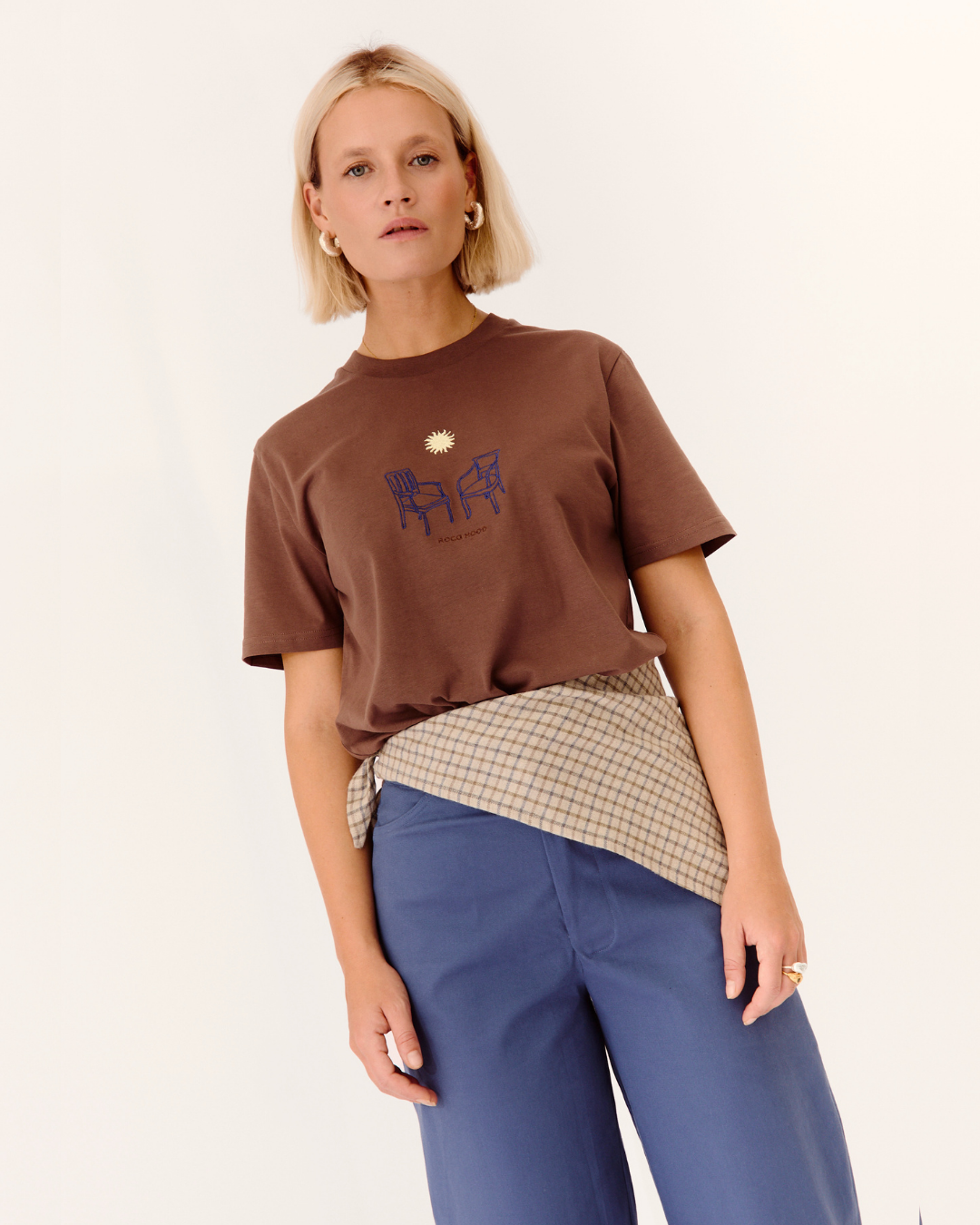 camiseta quiet + pantalón noa navy