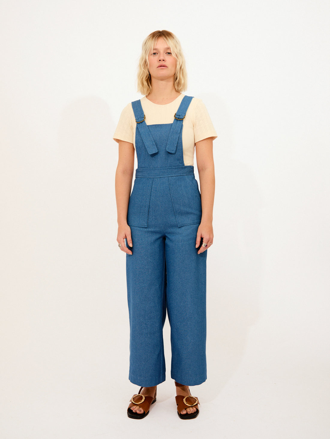 top dalia calado + peto sira denim