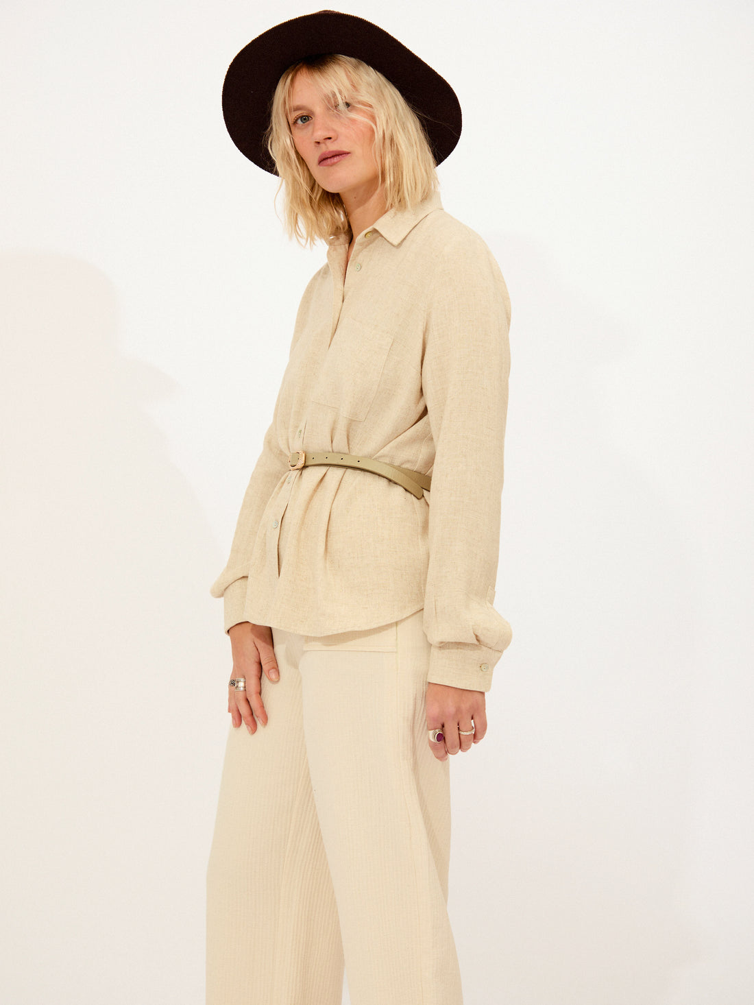 camisa nova large crudo ◎