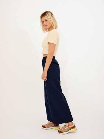 top dalia calado + pantalón scout navy