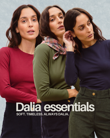 top dalia navy + top dalia caqui + top dalia burdeos