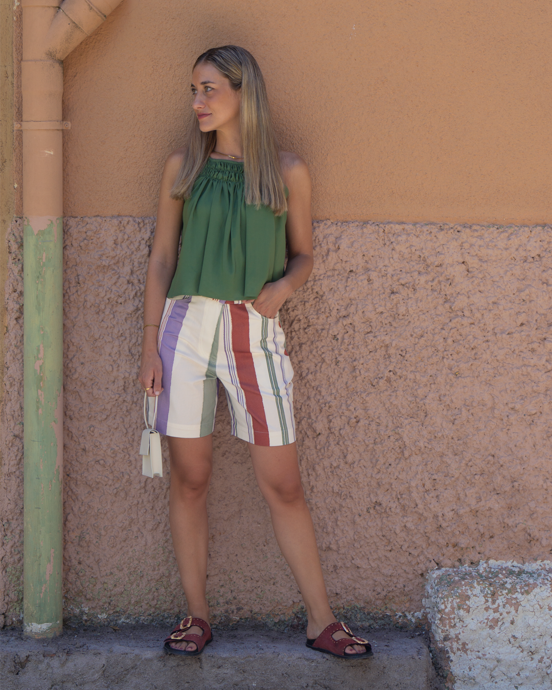 blusa duna verde + luz rito