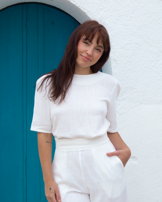 blusa lyra blanco