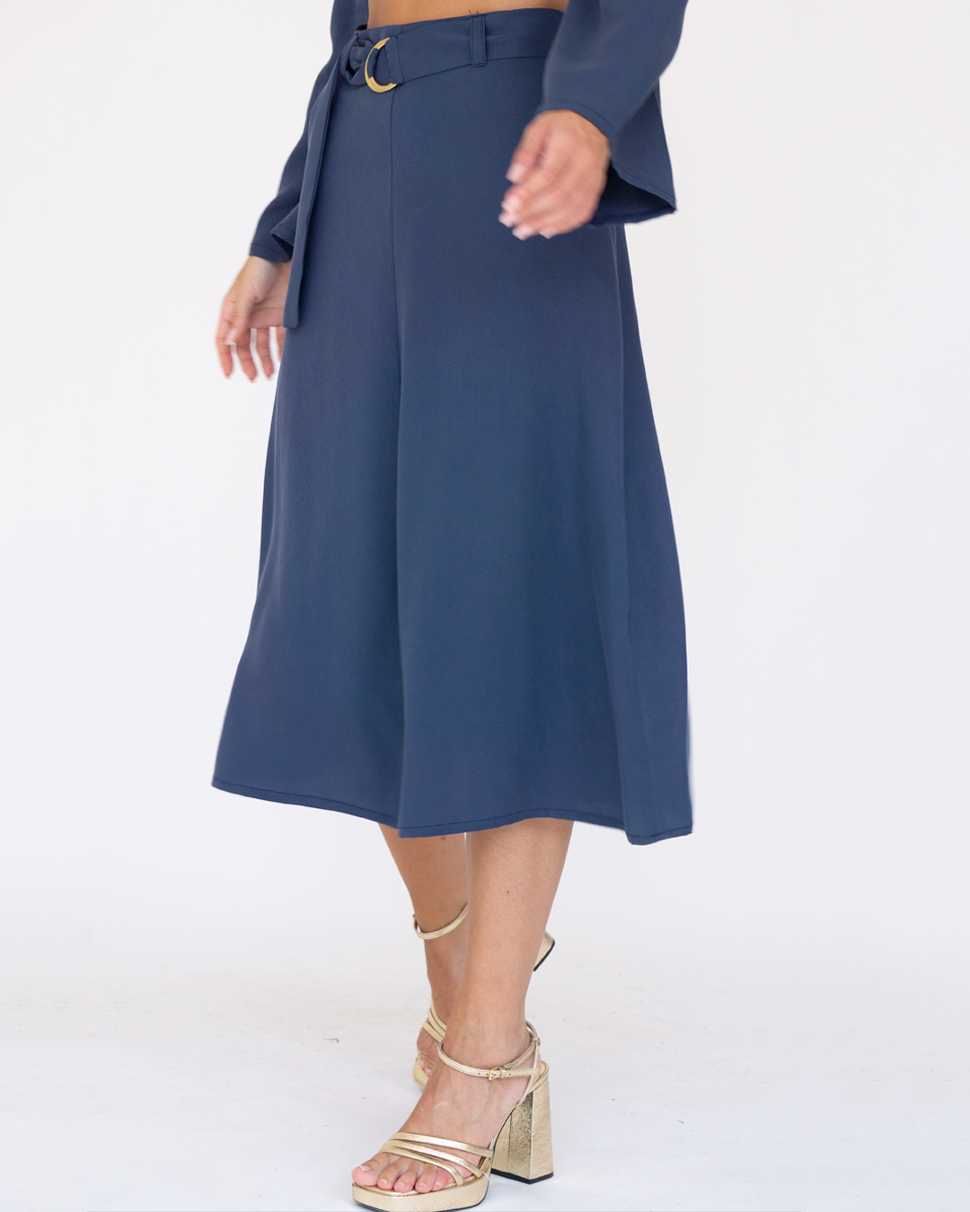 navy volare skirt