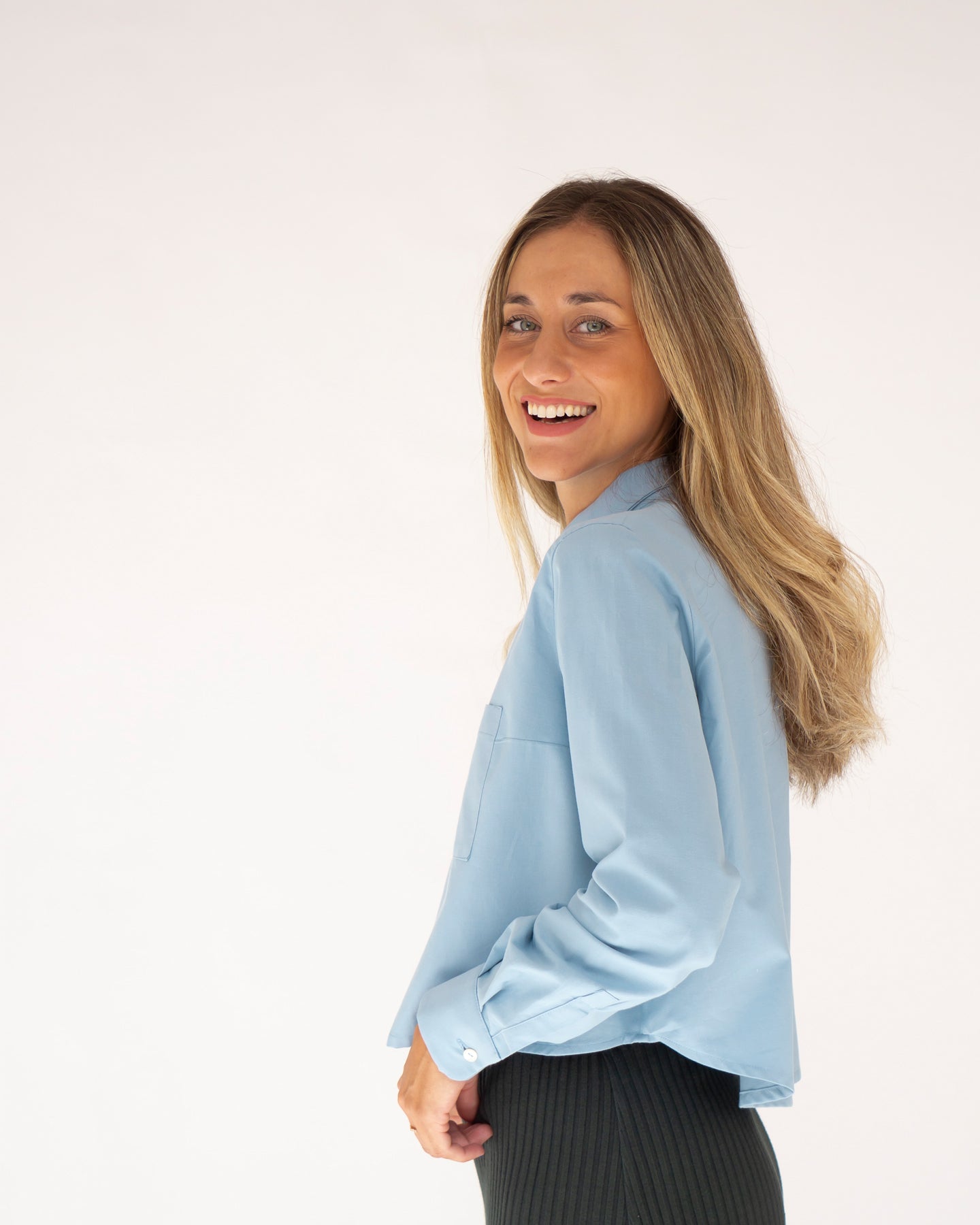 denim lily shirt 