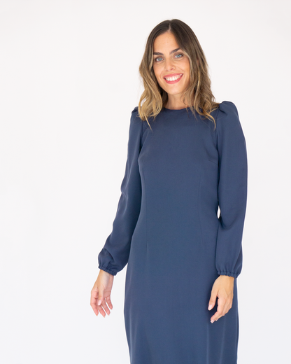 vestido candela navy