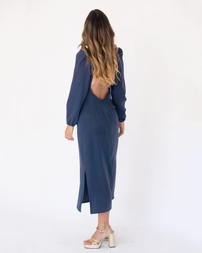 vestido candela navy