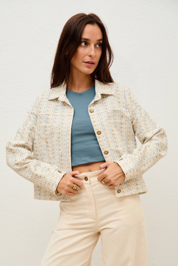 chaqueta republic añil ◎