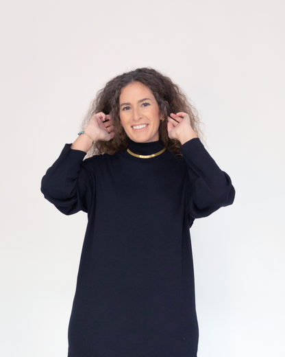vestido dafne negro