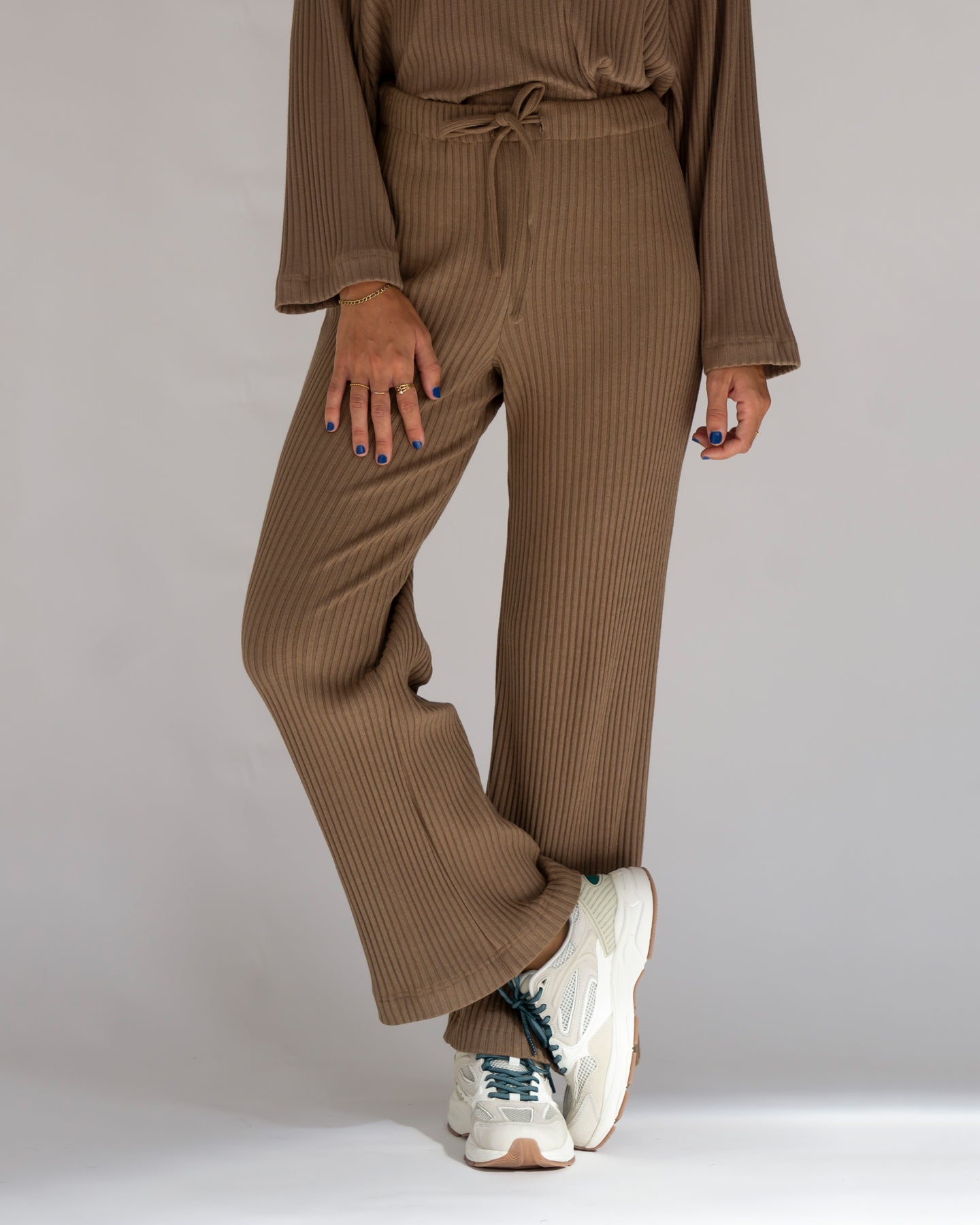 khaki flora pants