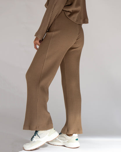 khaki flora pants