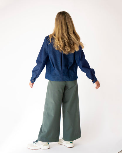 chaqueta iria denim + pantalón scout