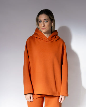 sudadera leo naranja