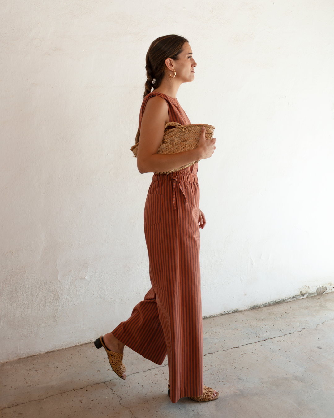 blusa olia + pantalón scout terra