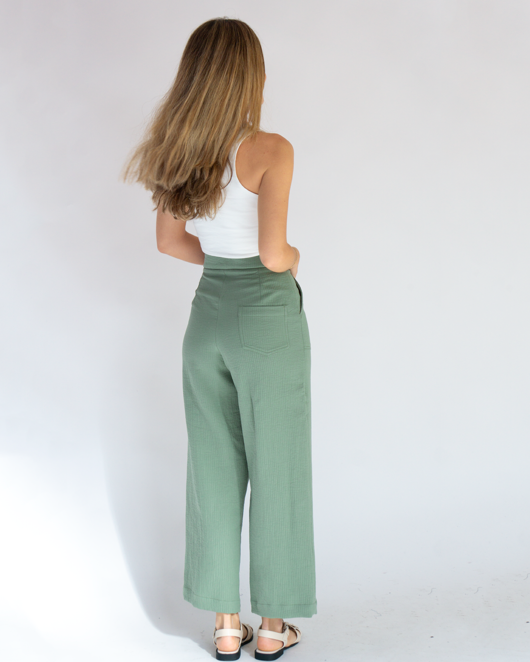 pantalón mía verde